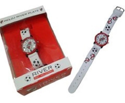 Reloj Goma Relieve River Plate