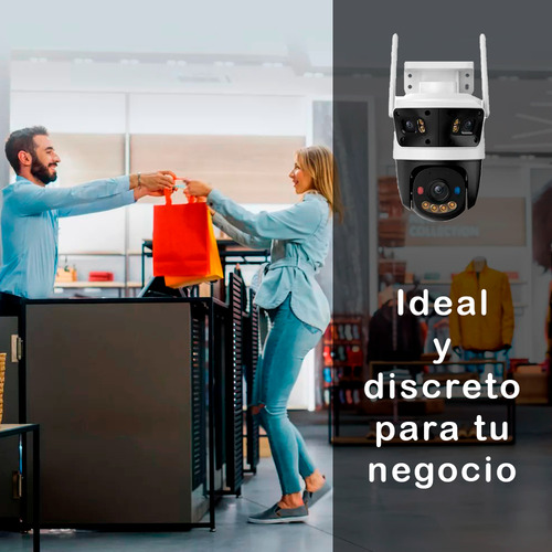 Camara Ip Pt Triple Lente 2-3mp 1-5mp Wifi Smartcolor 128 Gb