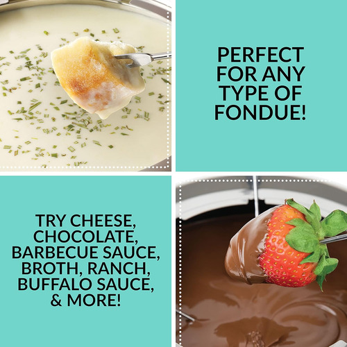 Olla Eléctrica Para Fondue Nostalgia, 12 Tazas