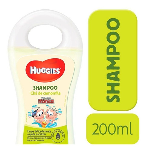  Shampoo de Camomila Turma Da Mônica Huggies 200ml