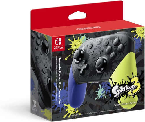  Nintendo Switch Pro Controller Splatoon 3 Edition