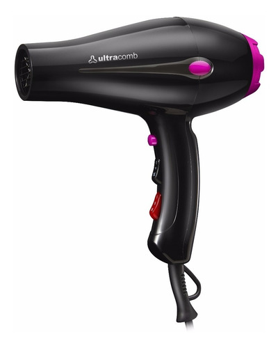 Imagen 2 de 6 de Secador De Pelo Ultracomb Sc-4607 2000w 2 Velocidades