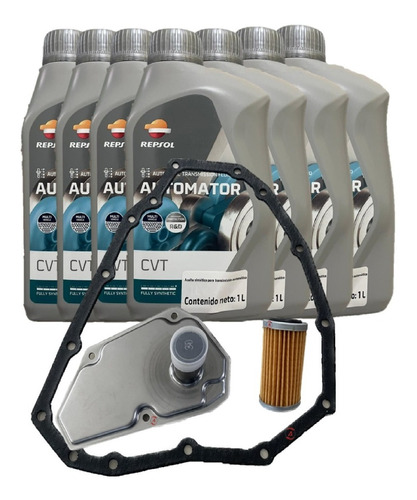 Kit Afinación Transmisión Cvt Note 1.6l 2014-2019 Repsol 7l