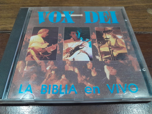 Cd - Vox Dei - La Biblia En Vivo - Arg - Tripoli - 1993