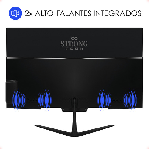 All In One Completo Preto I5 16gb Ssd 128gb 23,8 Strong Tech