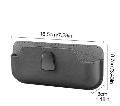 Estuche Para Gafas De Sol Para Automóvil Soporte Para Gafas