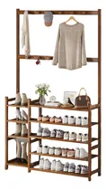 Comprar Percheros De Pie De Madera Para Ropa Rack Colgador Closet