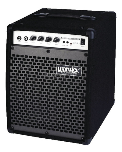 Imagen 1 de 1 de Amplificador Warwick BC Series 20 para bajo de 20W color negro 220V