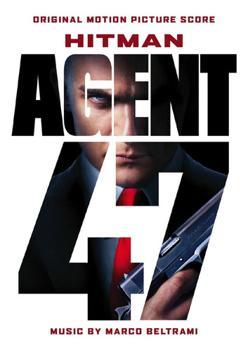 CD estadounidense Hitman Agent 47 Marco Beltrami Lacrado Versión álbum estándar