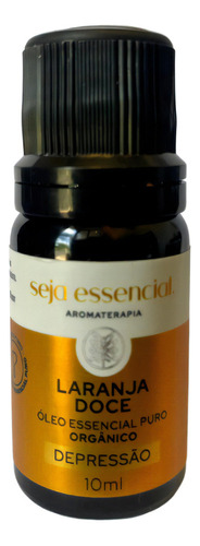 Óleo Essencial 100% Puro Laranja Doce 10ml