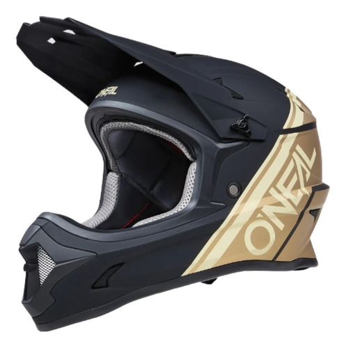 Casco Para Downhill Oneal Sonus Solid Rider One Color Dorado Talla S