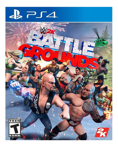 Wwe 2k Games Battlegrounds - Playstation 4 Standard Edition