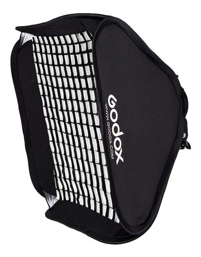 Imagen 4 de 4 de Softbox Rejilla Plegable 23.6 23.6 in Soporte Speedlite