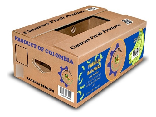 Caja De Bananos Cimarsas X 20kg - Kg a $0