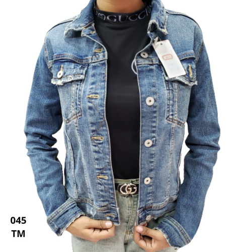 Chaqueta Importada Jeans Dama Clasica