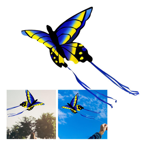 Divertida Cometa De Mariposa Para Deportes Al Aire Estilob