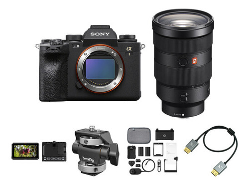 Cámara Sony A1 Mirrorless Con Lente 24-70mm F/2.8 Y Kit Gra