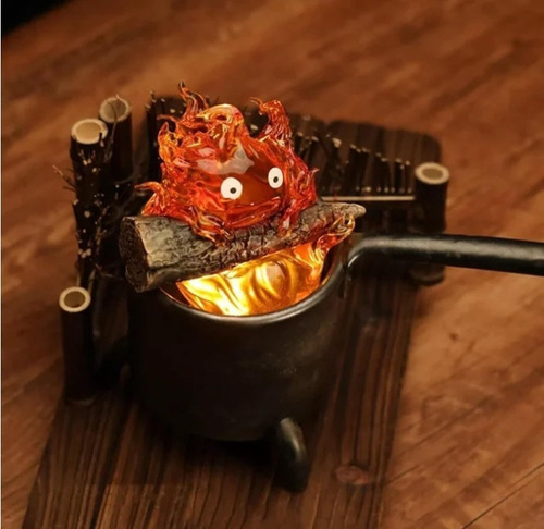 Abajur Calcifer, Lindo Abajur De Mesa 2024