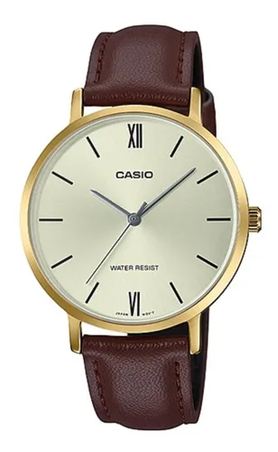 Reloj CASIO Mujer (Dorado - Marrón)