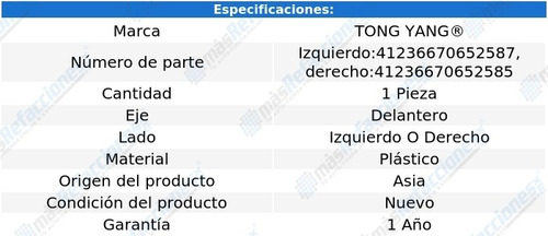 Tolva Salpicadera Delantera Izq O Der Tong Yang 325i 07_13