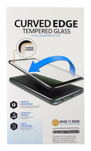 Lámina Protectora Para Samsung S9 Vidrio Templado Curve Edge