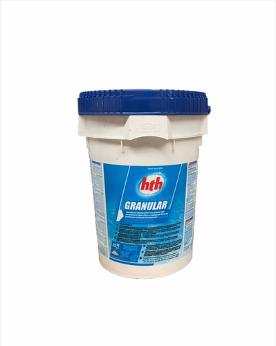 Hipoclorito De Calcio Al 65% Hth Granular Cuñete 45 Kg