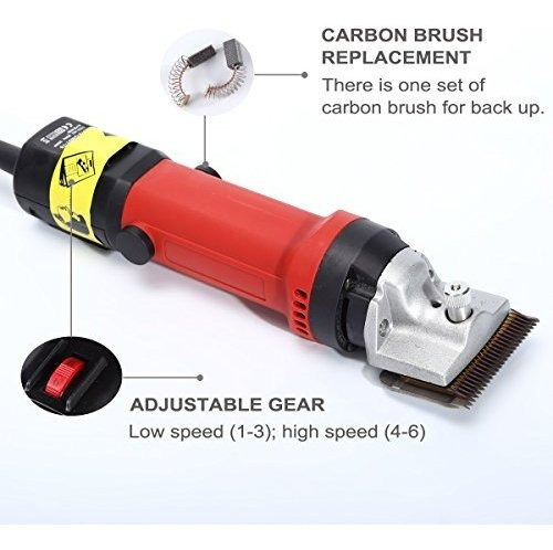 Imagen 4 de 7 de Takekit - Cortauñas De Caballo Profesional Eléctrico Para A