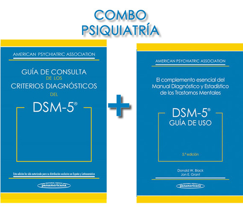 Combo Dsm 5 Guia Criterios Diagn Breviario + Guia De Uso Dsm