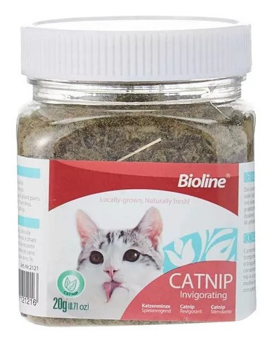 Catnip - Invigorating - Bioline Hierba Gatera Relaja Tu Gato