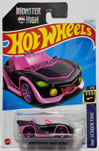 Hot Wheels Auto Muñecas Monster High Y Barbie