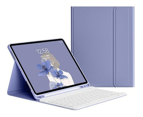 Funda Con Teclado Para iPad Pro 12 9 Pulgadas 2020/2021 Ñ