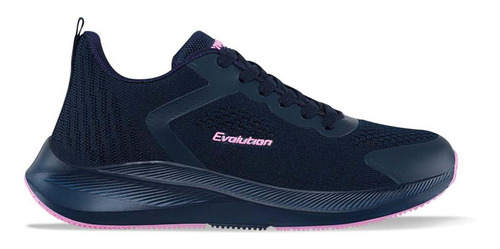 Imagen 2 de 8 de Tenis Comanny Azul Osc Para Mujer Croydon