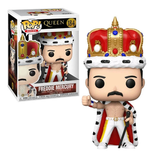 Funko Pop! Rock Star Queen Freddie Mercury Queen (184) Music