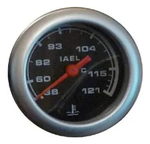 Reloj Temperatura De Agua 52mm Fondo Negro Marcador