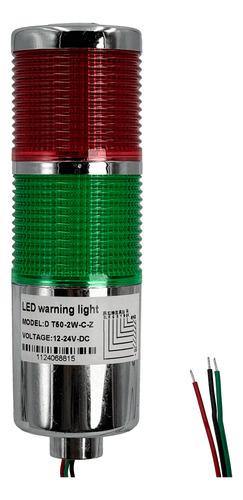 Led Rojo-verde 12-24vdc 2w Luz-fija Torre Baliza