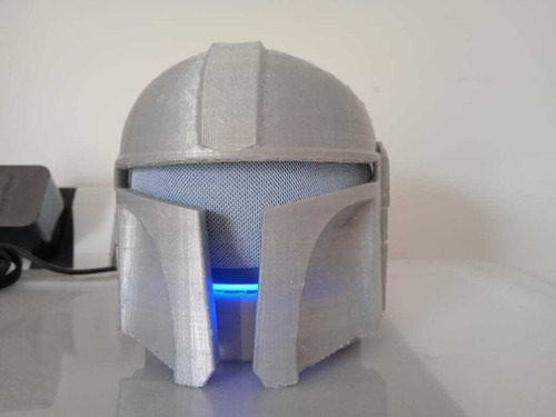 Base Soporte Echo Dot 4 Mandalorian Star Waras Grogu Yoda