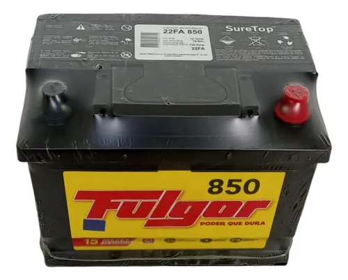 comprar Batería Fulgor 850 Amps 86 850
