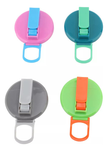 Gpp Pajitas De Silicona Con Tapa Para Lata De Refresco,