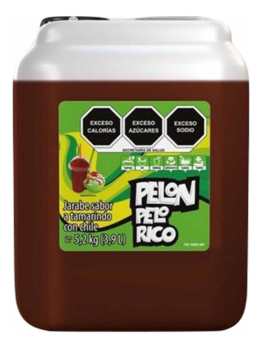 Pelon Pelo Rico Jarabe Sabor Tamarindo Con Chile 5,2kg 