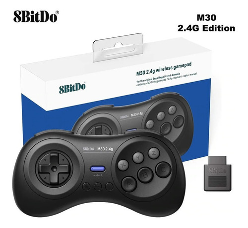 8bitdo M30 2.4g Mando Inalambrico Para Genesis Megadrive