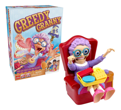 Goliath Greedy Granny - Juego Take The Treats Dont Wake Gran