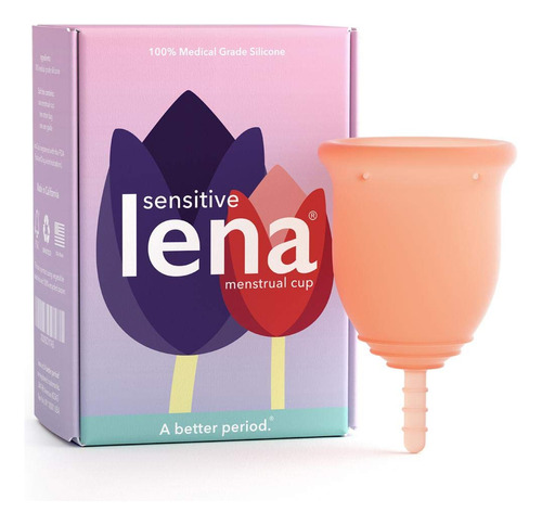 Lena Sensible A La Copa Menstrual | Grande  Flujo De Menstr