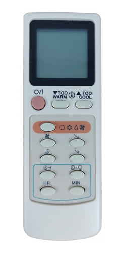 Control Remoto Aire Acondicionado Coventry Hitachi Ar848