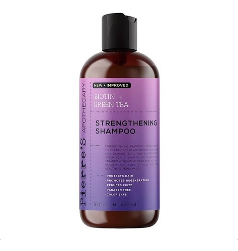Shampoo Rejuvenecedor Botella 473 Ml Pierre´s Apothecary