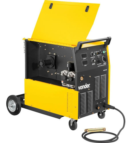 Máquina De Solda Mig/mag Mm403 400a Trifásica Vonder Cor Amarela 380V