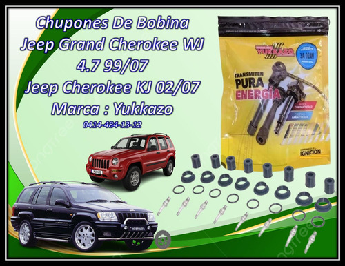 Chupones De Bobina G.cherokee Wj 4.7 99/07 Cherokee Kj 02/07