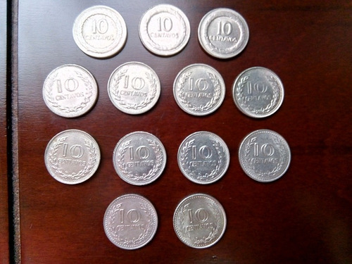 Monedas 10 Centavos Colombia, Todos Los Años De Acuñación