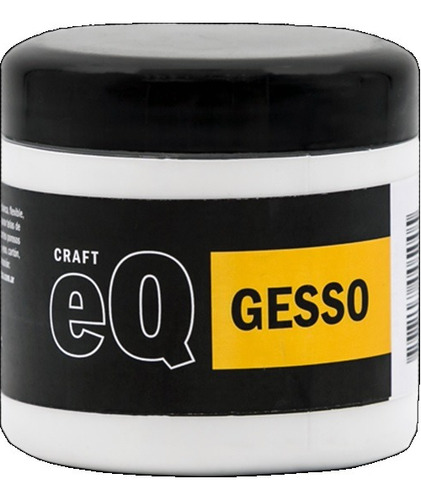 Gesso X 200cc - Pasta Acrílica Blanca - Eq Craft