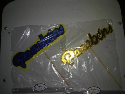 Imagem 4 de 5 de Topper Personalizados Pra Bolos