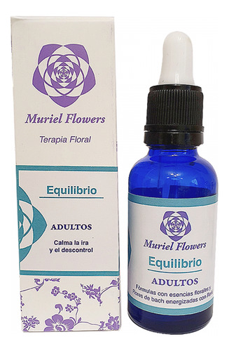 Terapia Floral Equilibrio Adultos  30ml Muriel Flowers